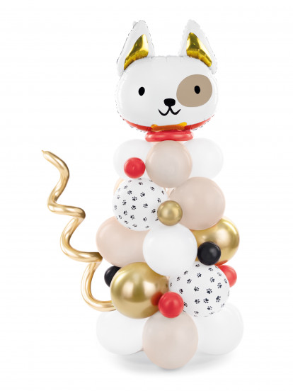 Bouquet de ballons chien 155 x 83 cm Bouquet de ballons chien 155 x 83 cm