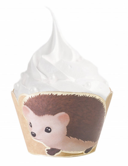 6 Habillages moules à cupcake Woodland animaux des bois 6 Habillages moules à cupcake Woodland animaux des bois