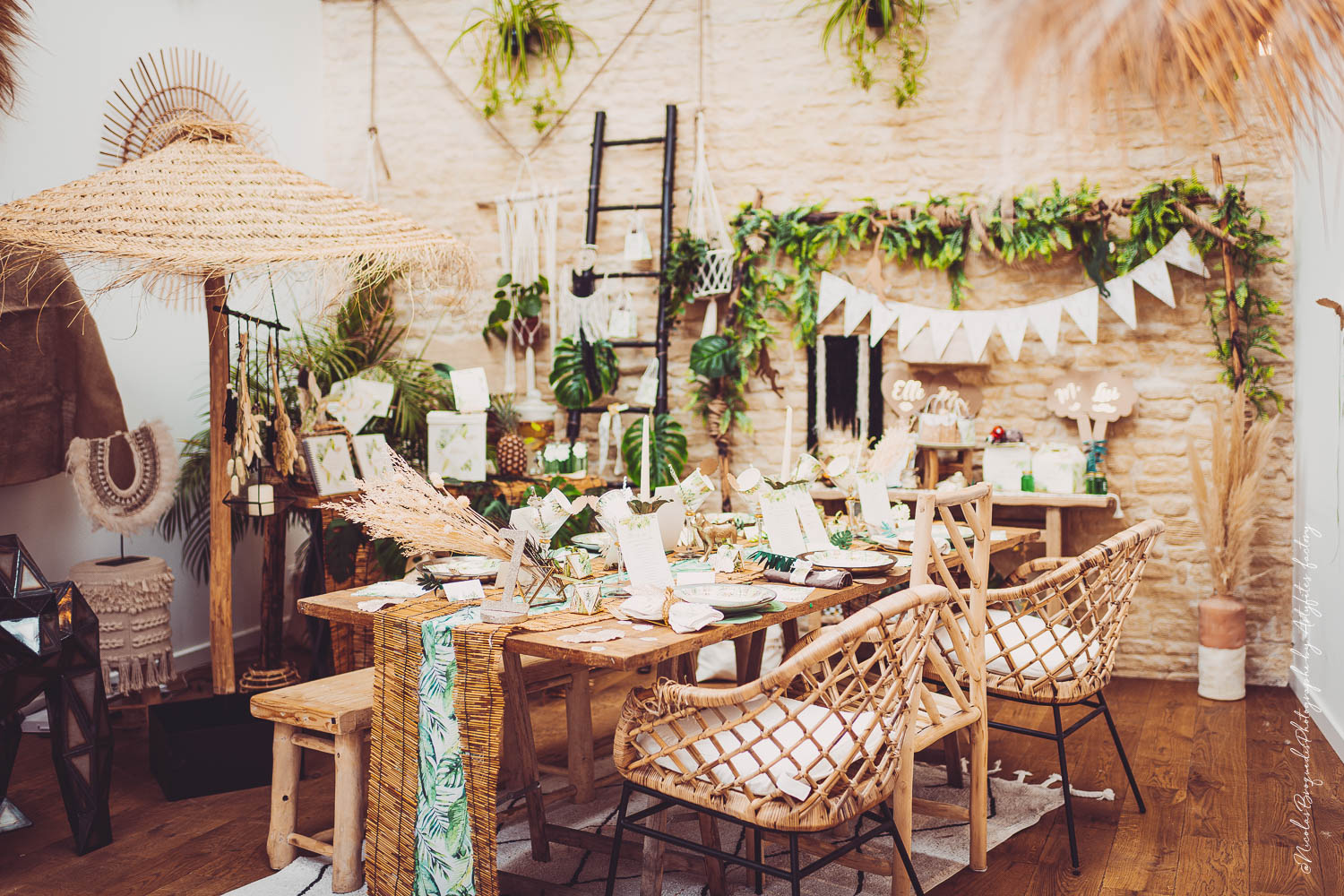 déco mariage exotique