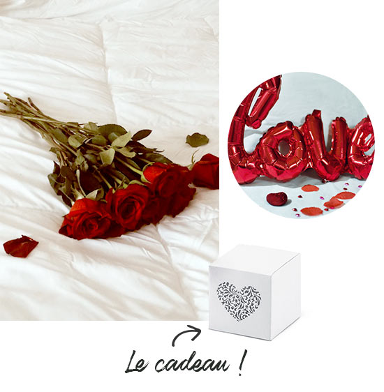 Guirlande de lettres - Je t'aime - Saint-Valentin - Collection Chéri Chérie  - Jour de Fête - Décoration de Saint-Valentin - Saint-Valentin