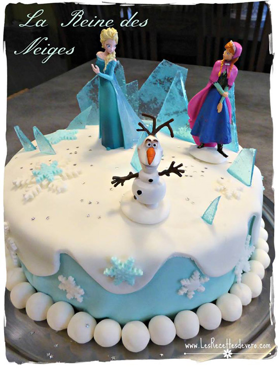 G teau D anniversaire Reine Des Neiges Le Blog De VegaooParty G teau D anniversaire Reine Des Neiges Le Blog De VegaooParty