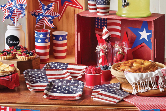 buffet américain 