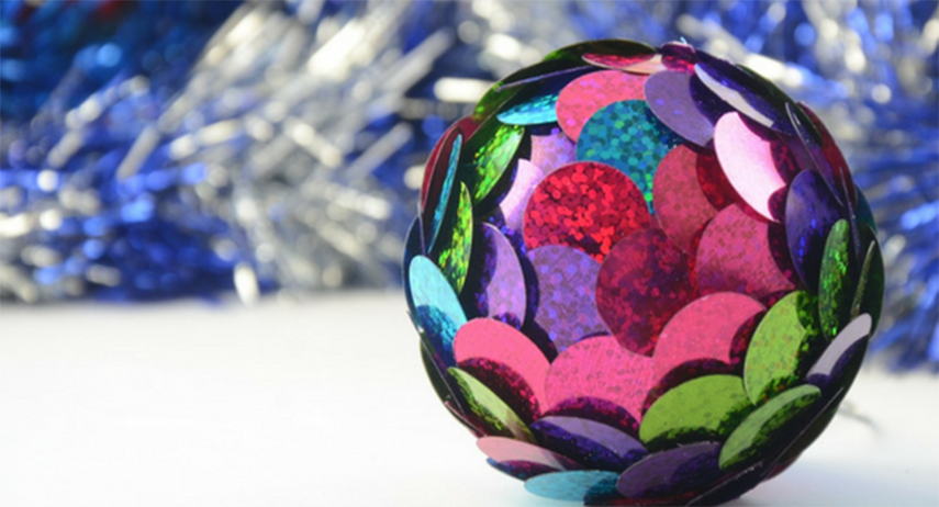 Comment décorer sa boule de Noël en polystyrène ? - Le blog de 